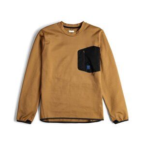 Topo Designs Mustard Long Sleeve with Black Pocket